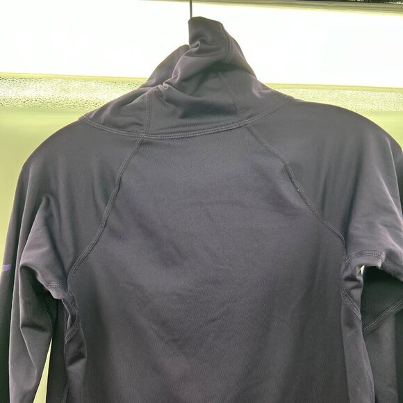 Nike Pro Women's Mock Neck Active Pullover Top Purple/Pink Size Small - Picture 6 of 9